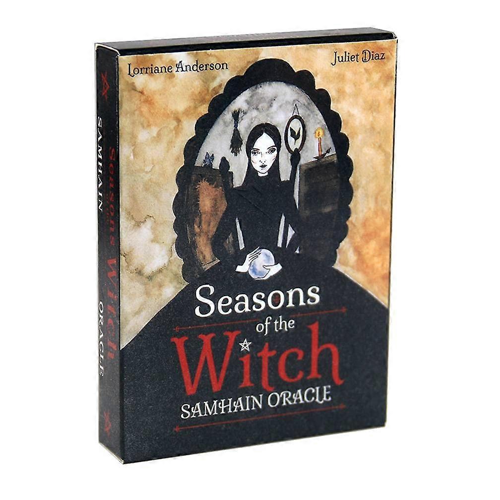 Samhain Oracle Cards - Tarot Card Deck, Samhain Edition Oracle Set, Fortune Telling Party Game