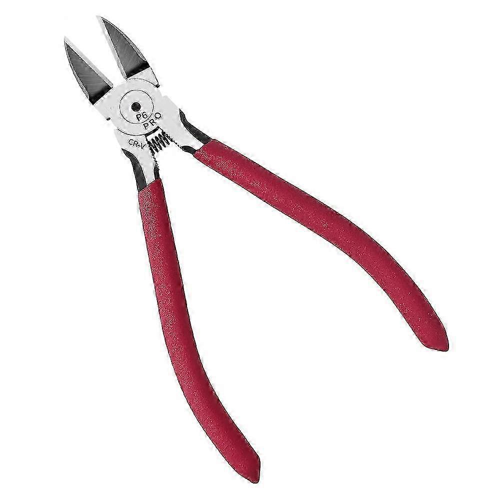 6-Inch Ultra Sharp Side Cutter Clippers with Longer Cutting Edge, Ideal Wire Snips for Crafting, Floral, Electric