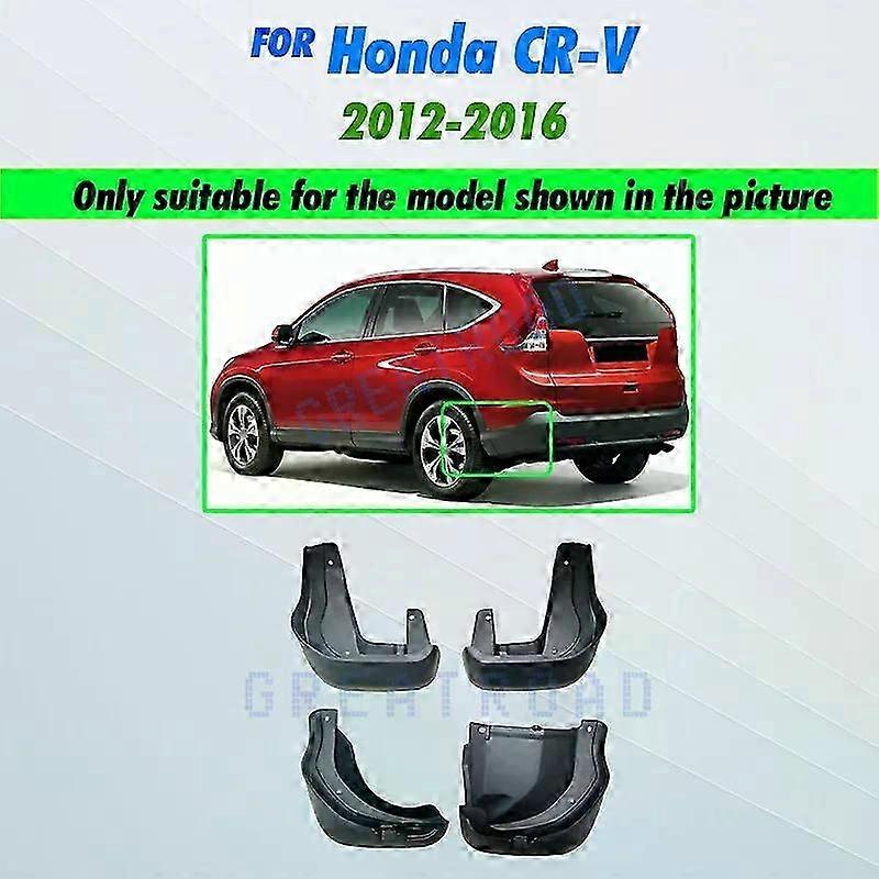 Car Mud Flaps Splash Guards Mudguards for Fender Accessories Compatible with Certain Brand 2012-2016