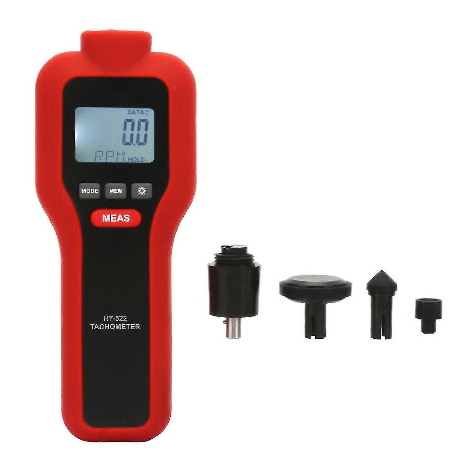 Handheld Non Contact 2-99999& Contact 2-19999 LCD Digital Tachometer Tach Rotate Speed Meter