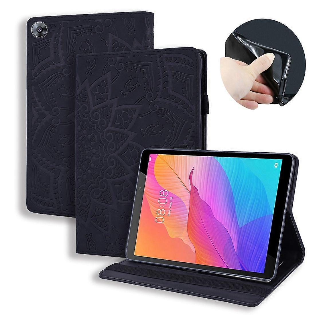 Calf Pattern Leather Case For Huawei MatePad T8