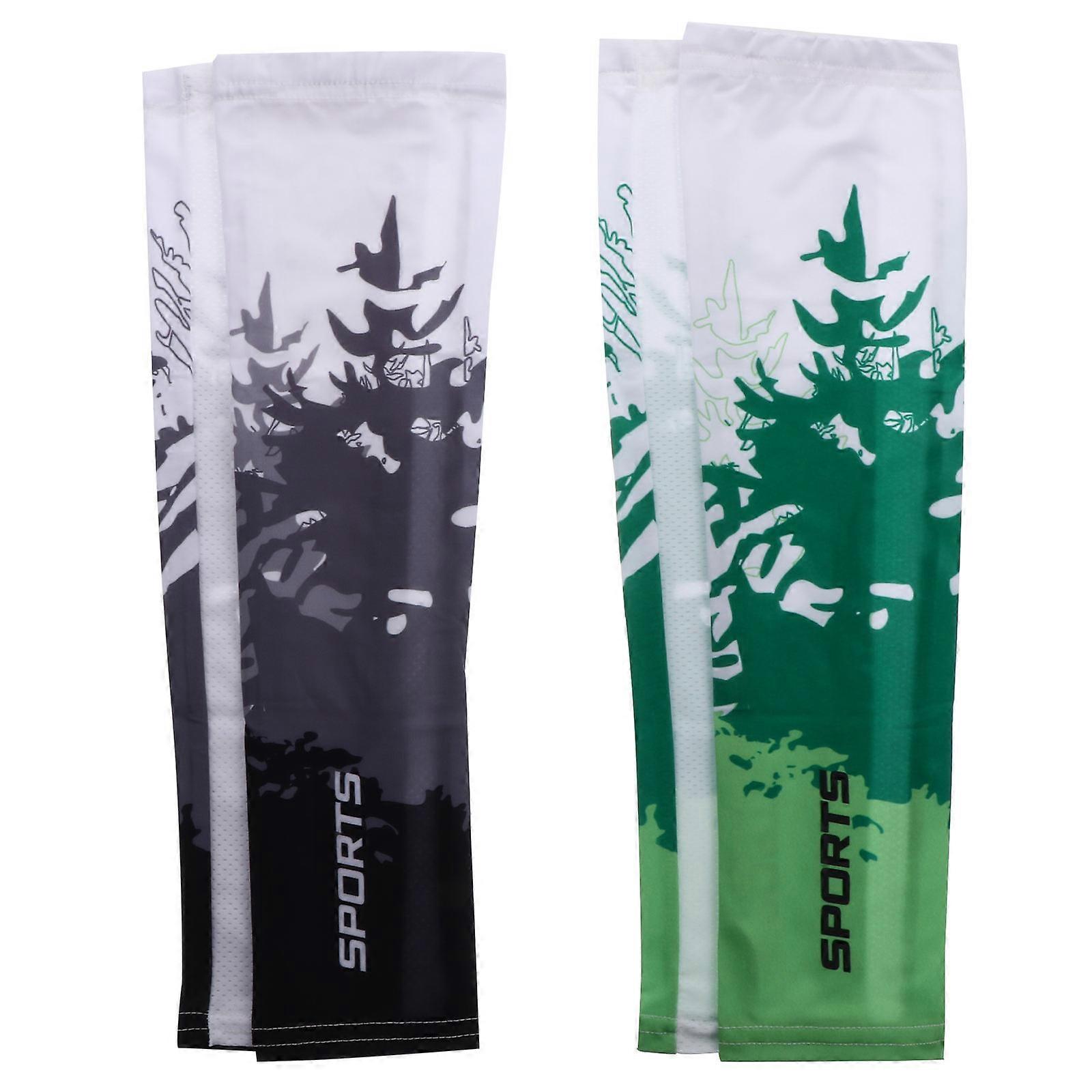 Silk UVResistant Arm Sleeves for Outdoor Activities Protect from Sunlight All Day Long Practical Arm Covers Size L