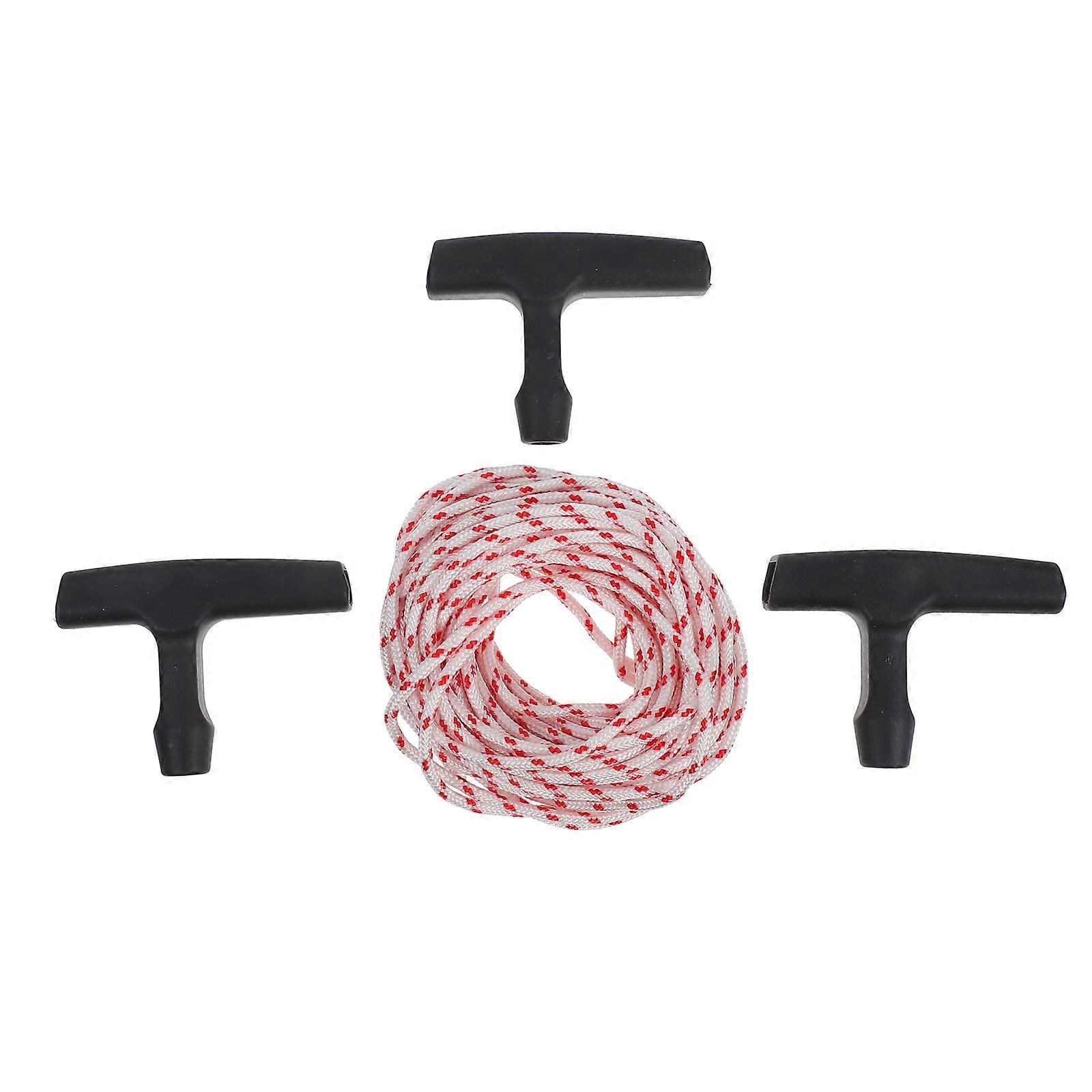 Lawnmower Handle Pull Cord For Petrol Lawnmower High Load Capacity Multi 1Set