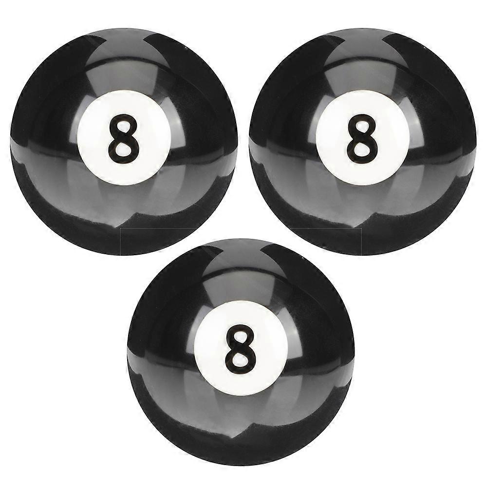 3pcs Resin Cue Ball Replacement for Pool Tables – Durable Billiard Balls for Home and Player Use