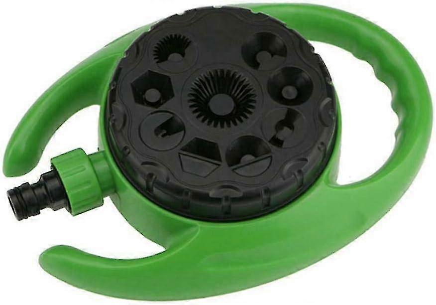 360 Rotating Sprinkler Turret 9 Spray Patterns Garden Watering
