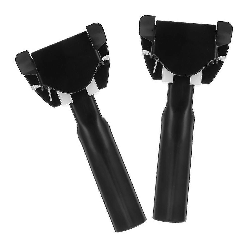 Replacement Mop Head Chuck Clamp for Mop Rod – Chrome Plated Dust Containment Design for Office and Hotel Use