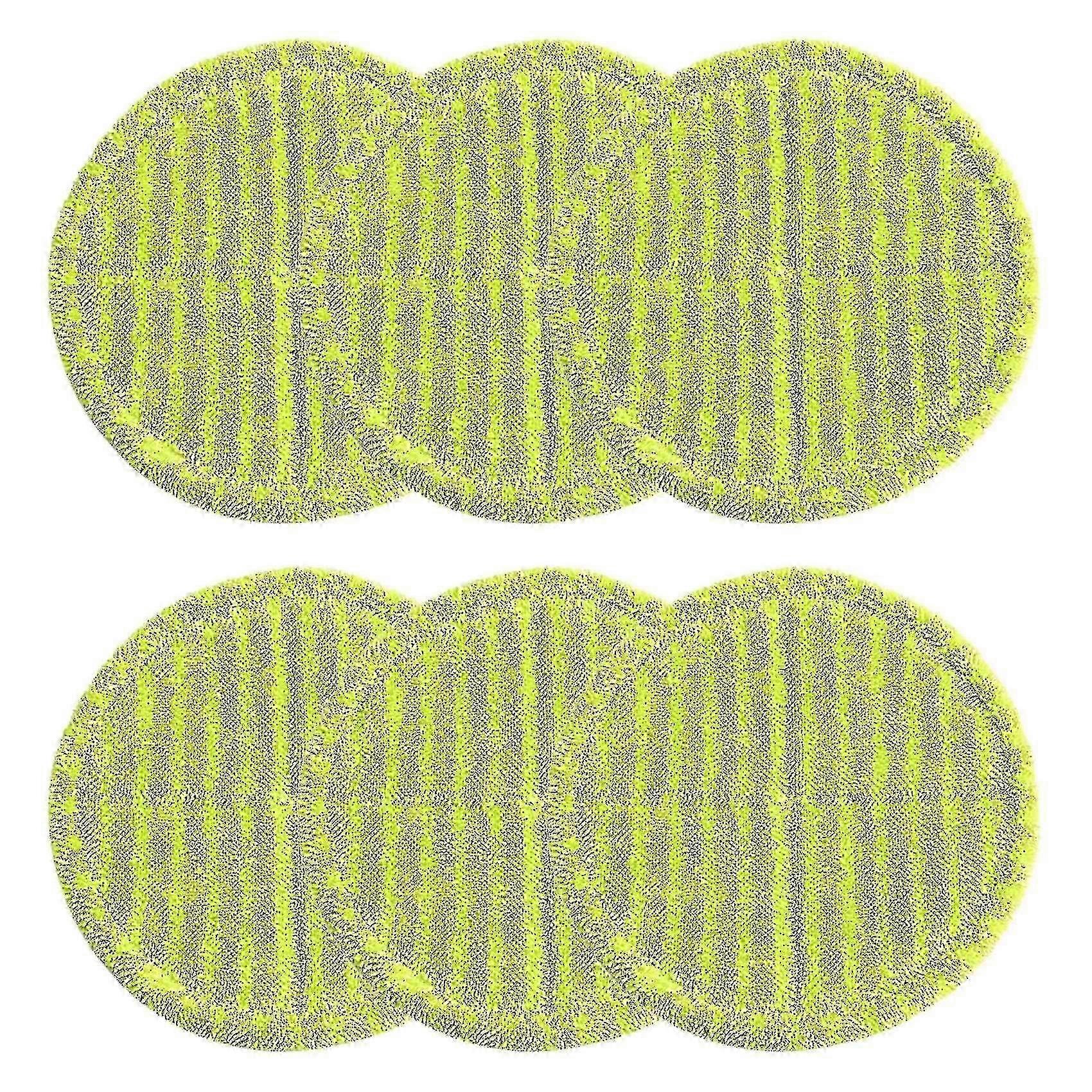 AURA Replace Steam Mop Cloth For Electric Mopgreen6pcs
