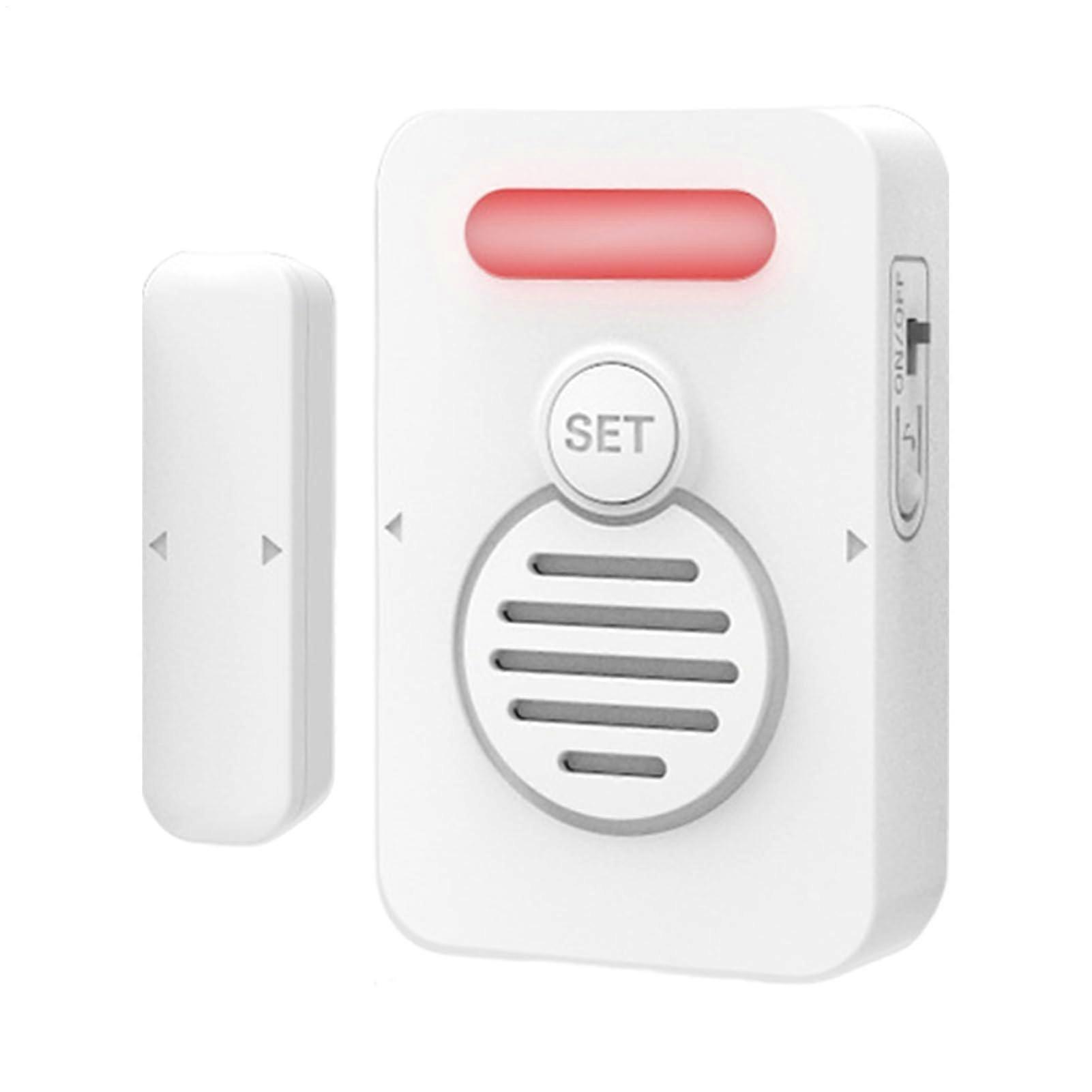 Fridge Alarm, Freezer Alarm System with Adjustable Voice Prompts  Window Sensor, Voice Warning  Door Lock Reminder for Garage Cellar
