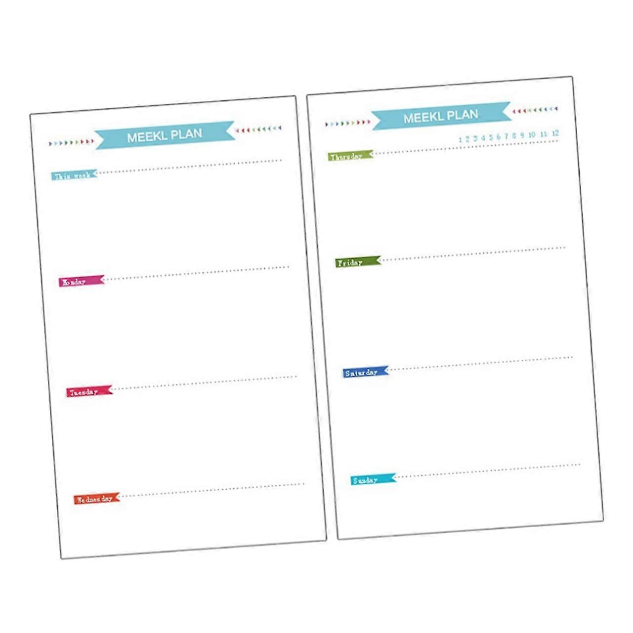 A5 6-Hole Refill Paper for Notebook For Planner And Diary, Premium Binder Refill Paper, Creative Notes And Organisation