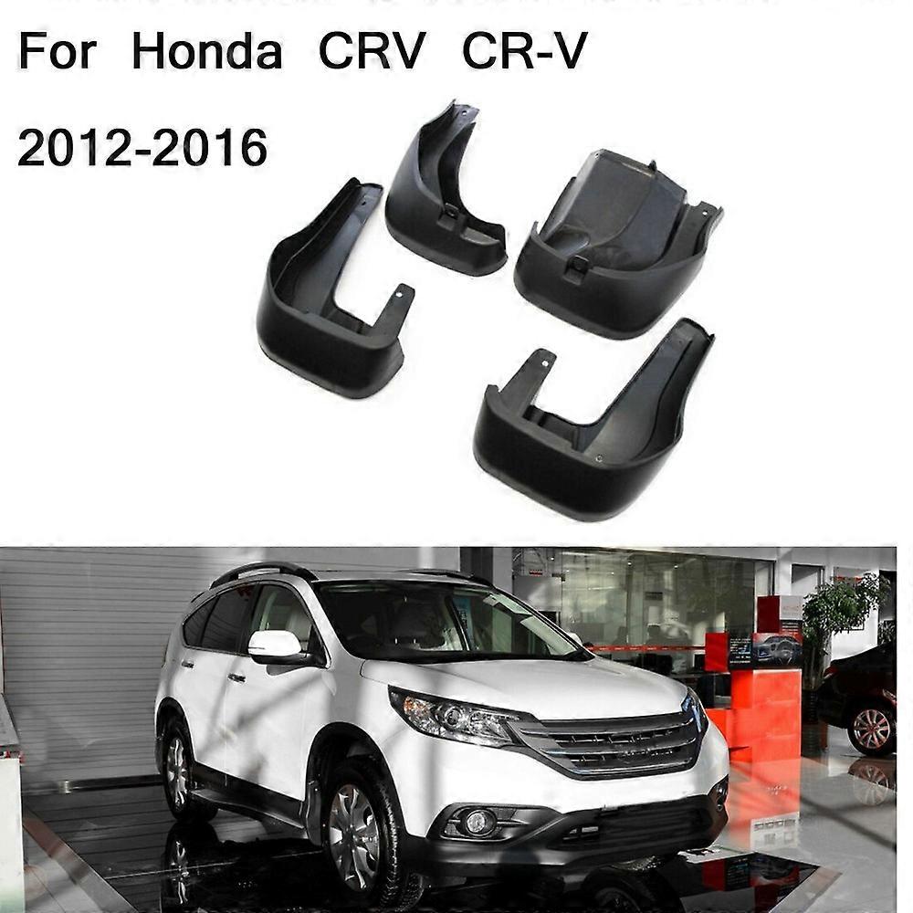 Compatible Set Splash Guards Mud Flaps Guards 08P00-T0A-100 For Honda CRV 2012-2016