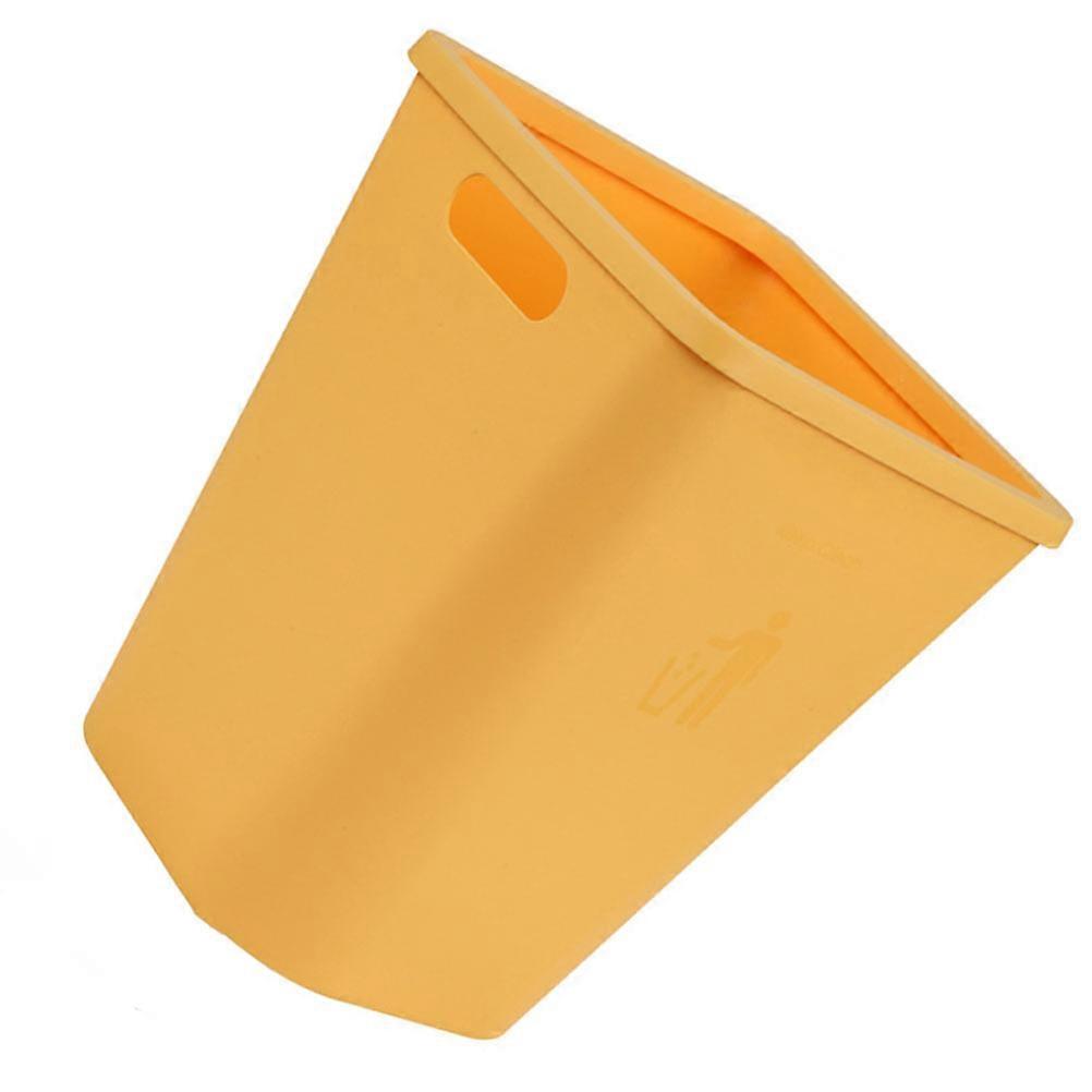 Trash Can Garbage Container Simple Style Modern Families Round Mouth 1Pcs