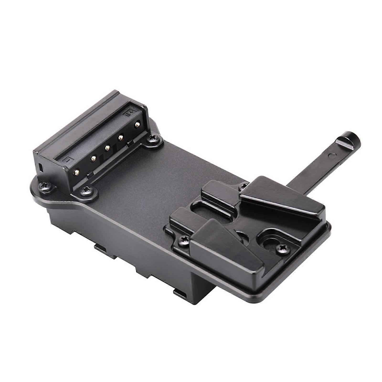 V Type Power Adapter Plate For Camera F550 F970 Battery Replacement V-Lock Battery Plate Adapter Multicolor