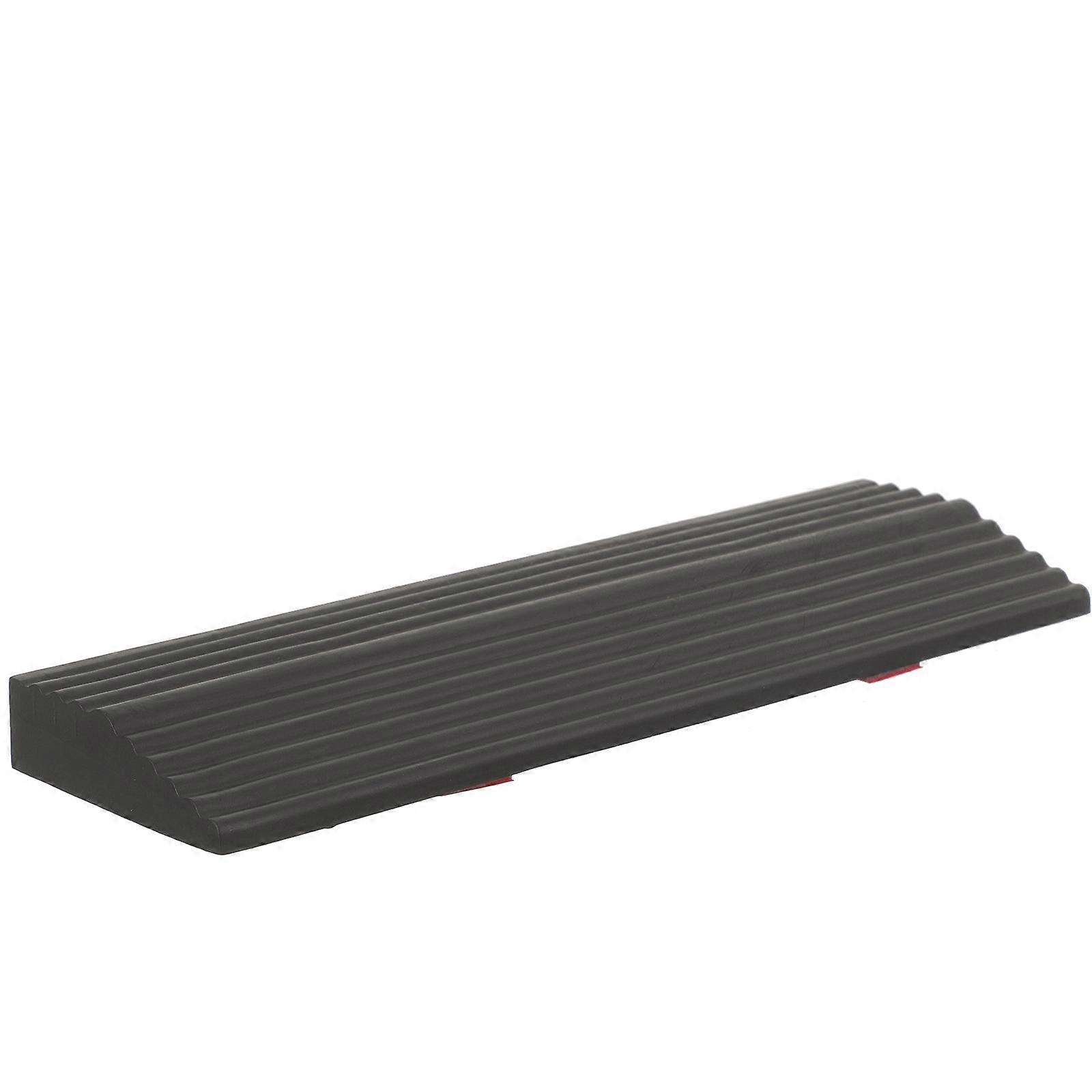 Lightweight Portable Sweeping Robot Ramp with Skid Groove, Durable Non Slip Slope for Indoor Steps, Door Thresholds, Home, Shop, and Hotel Use