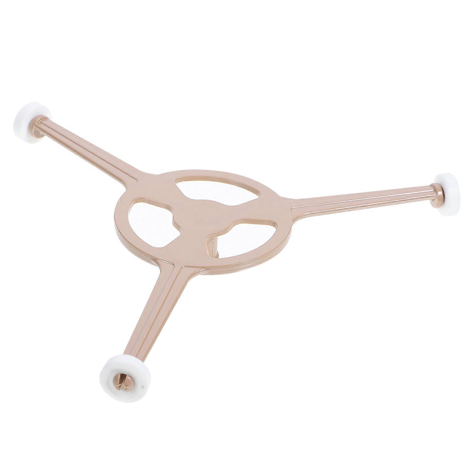 Microwave Support Bracket Microwave Mounting Bracket Workmanship 17.00X1.40X1.40CM Brown 1Pcs