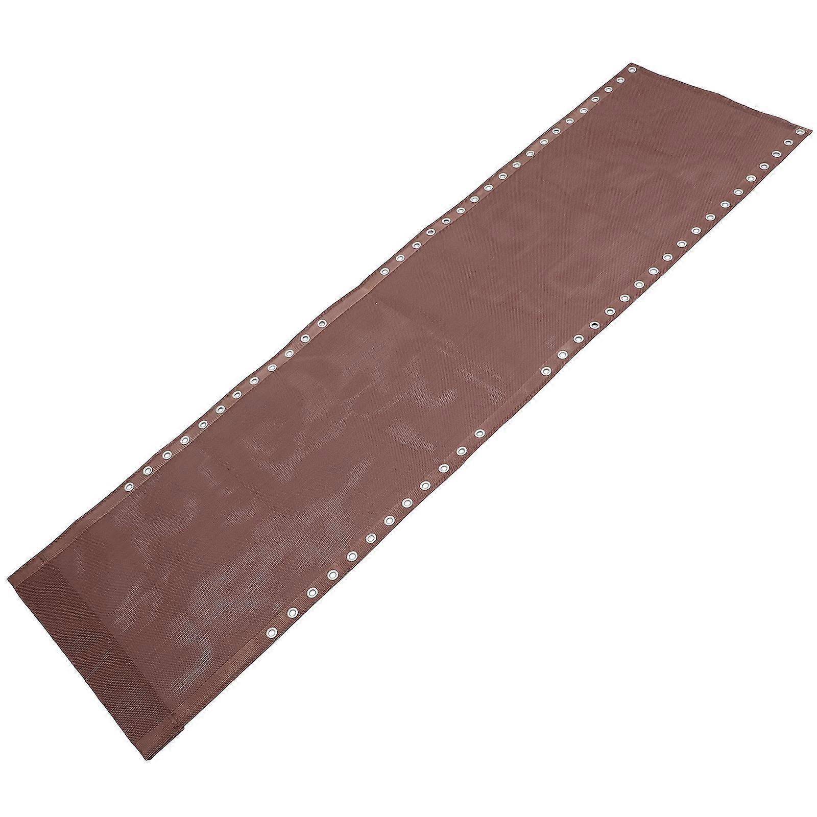 Liggestol Slynge Udskiftning Udendørs Stol Stof Udskiftning Til Fiskeri 160x43cm Kaffe Farve Åndbar Let at rengøre 1 Sæt