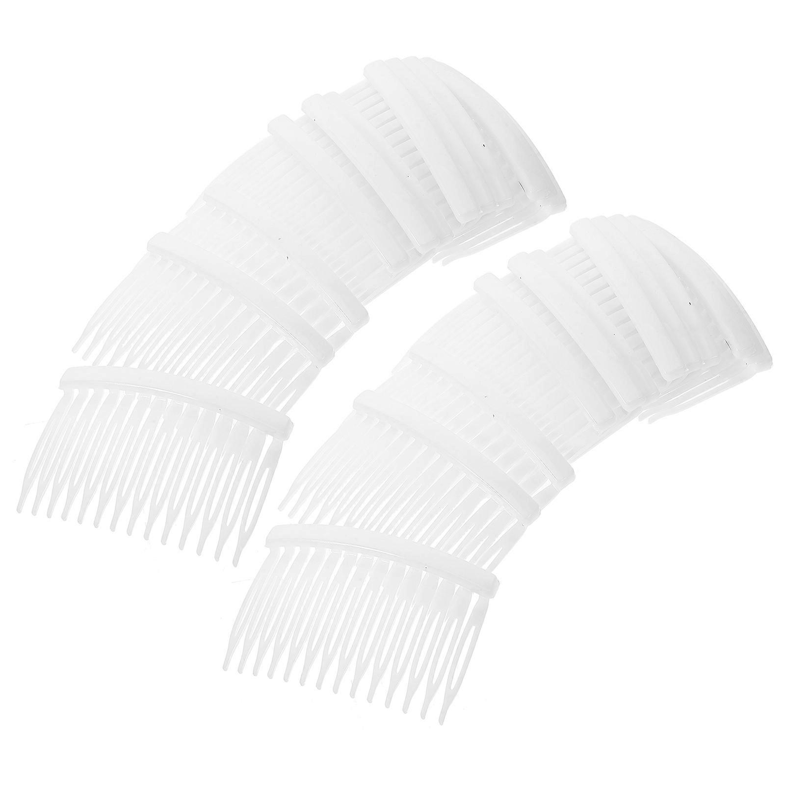 Here's a refined and professional product description based on your input:
**50PCS Hair Side Combs with Teeth – Decorative Hair Clips for