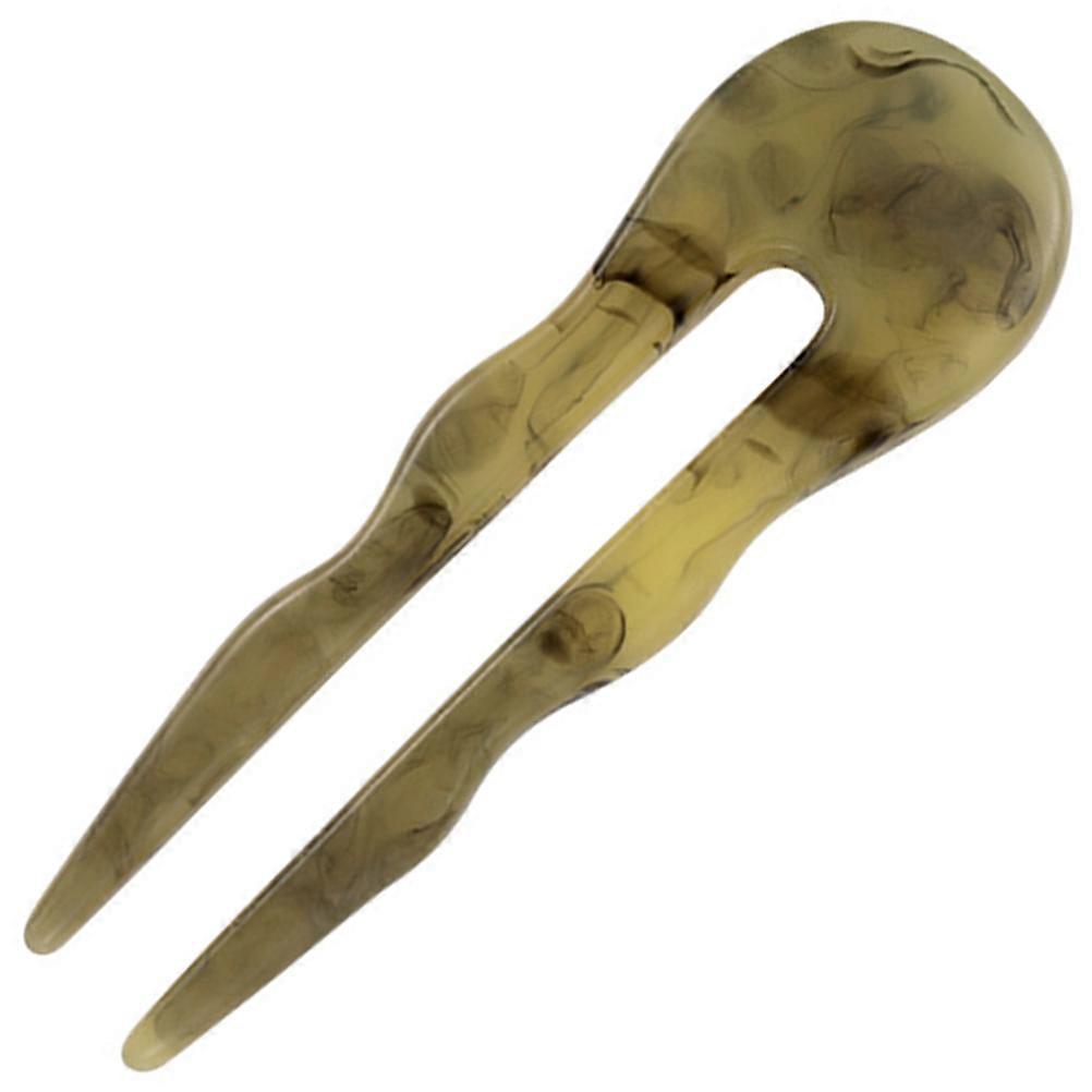 Elegant Hair Fork Stick for Styling Buns and Updos Made of Durable Synthetic Material Multi Color