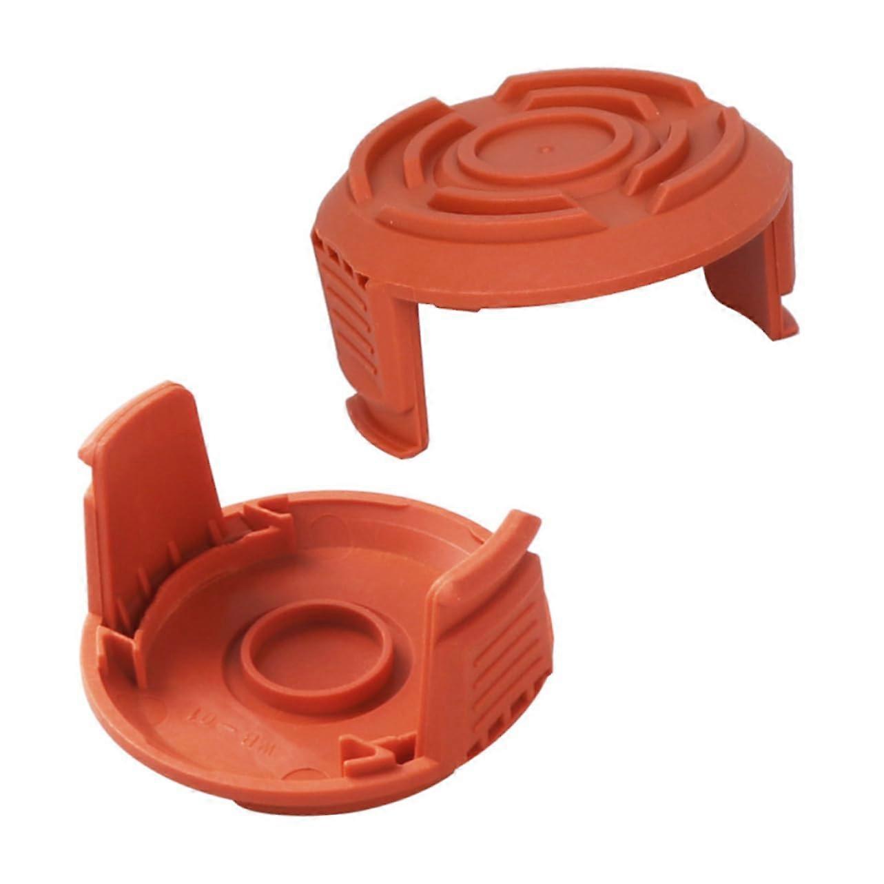 10-Piece Lawn Trimmer Spool Set with Covers Compatible with Quality Robot Mower Replacement Spools Durable Nylon Line
