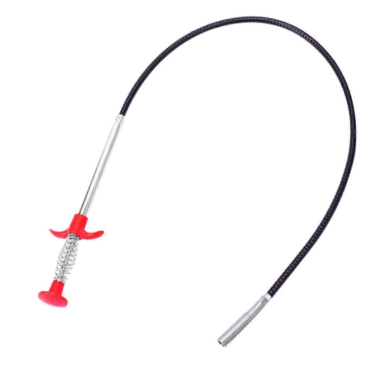 Multiuse drain cleaning tool, flexible cleaning device for sinks and pipes to remove hair, food, and waste.