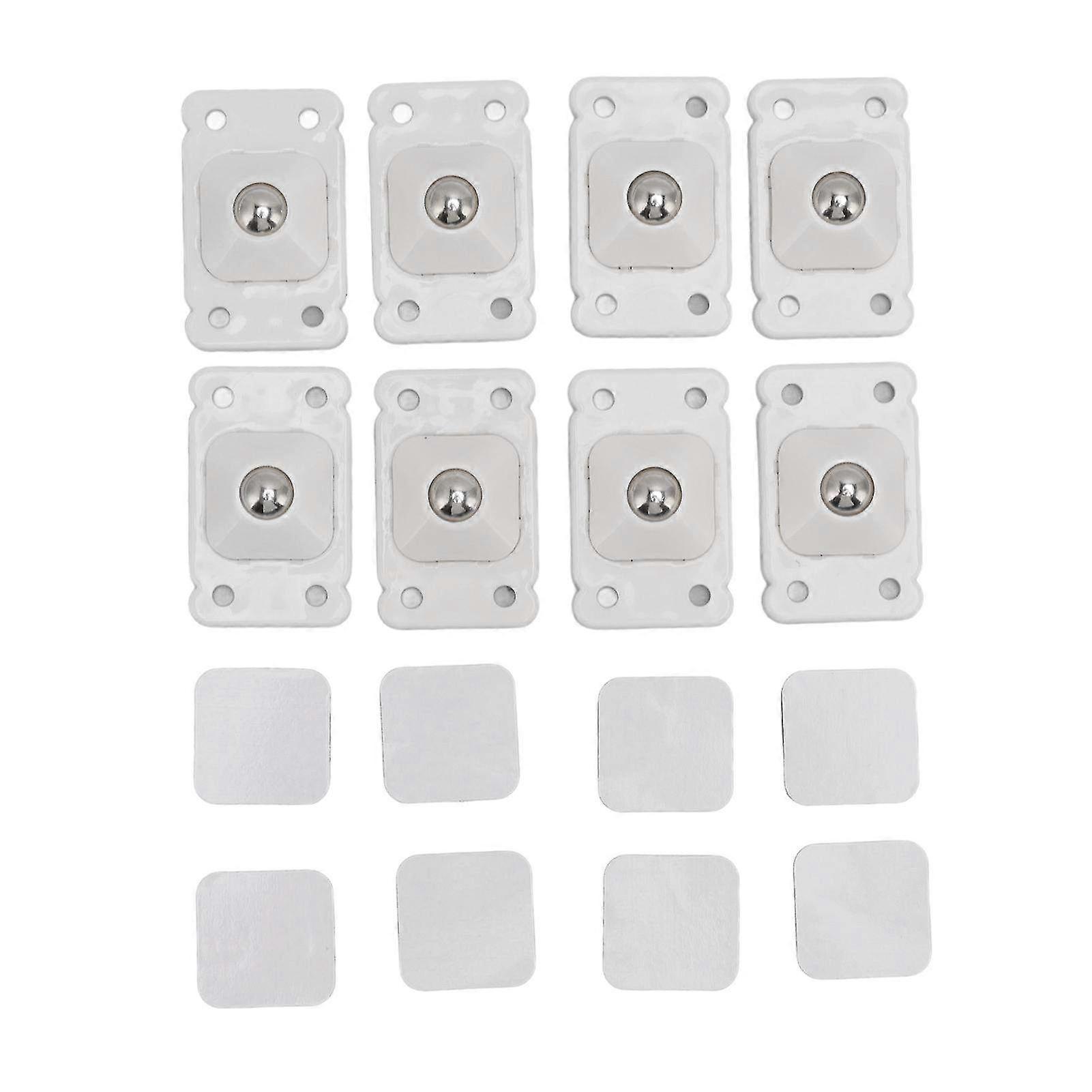 360-Degree Mini Caster Wheels with Adhesive - Rotating Roller Wheels for Mini Furniture & Storage Boxes