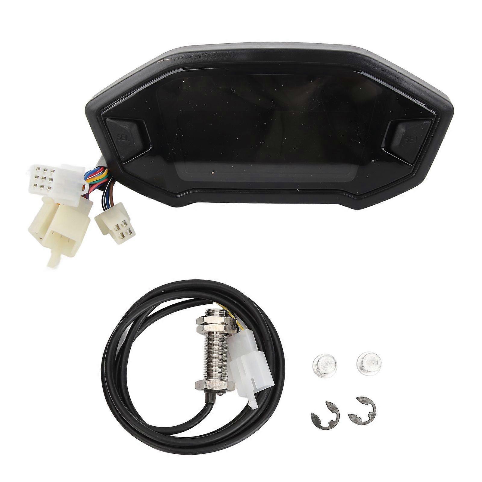 lcd motorbike speedometer odometer tachometer instrument panel