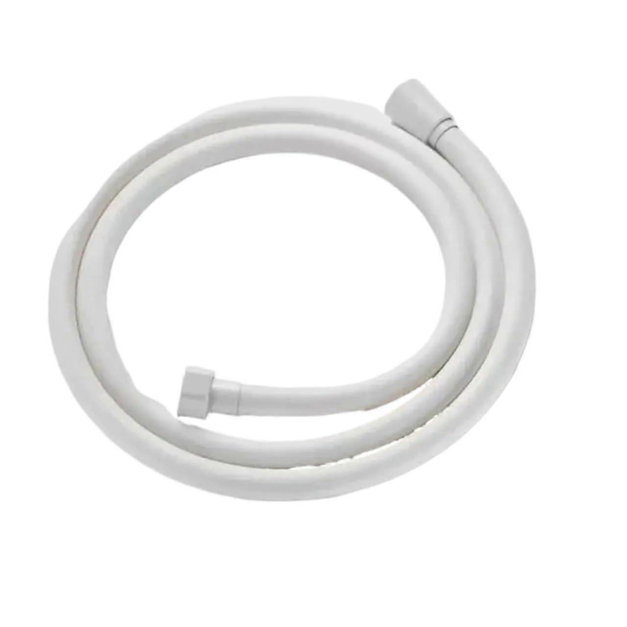 Shower Hose Replacement For Handheld Showerhead, 1.5M White, Compatible With Standard Shower Faucets