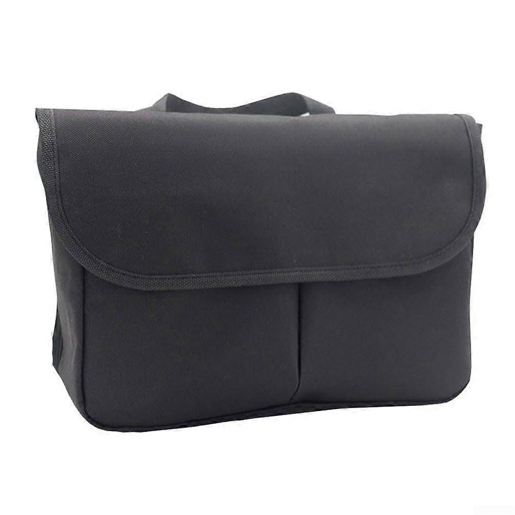 Walker bag with ample storage space made of 600D Oxford fabric for daily use (black)