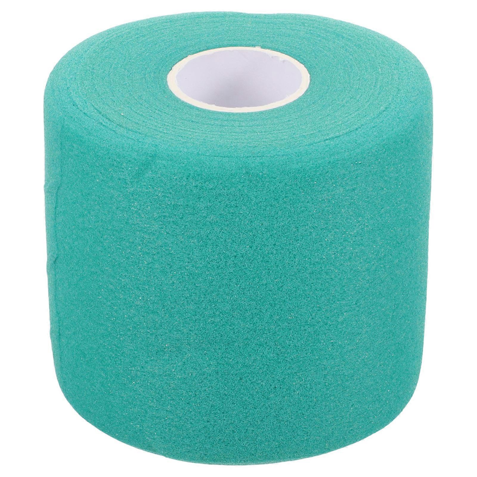 Giant Foam Hand Athletic Wrap in Green Sponge for Wrapping Breathable and Elastic 1 Roll