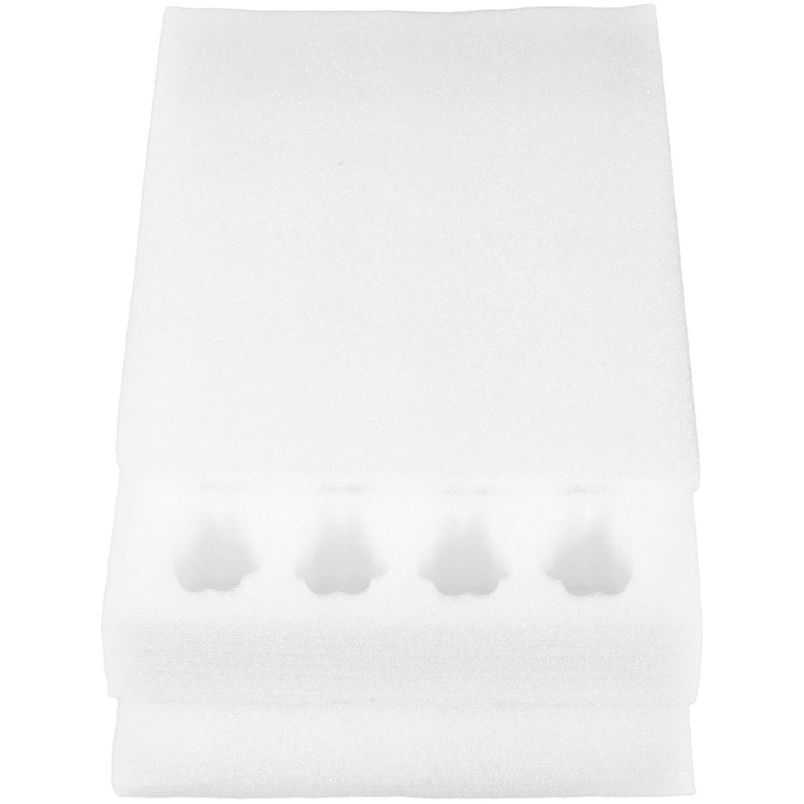 Farm Egg Holders Simple and Elegant Design Egg Foam Sheet Supermarkets Transportation White 24.50X21.00X7.50cm Shock Resistance 1 Set