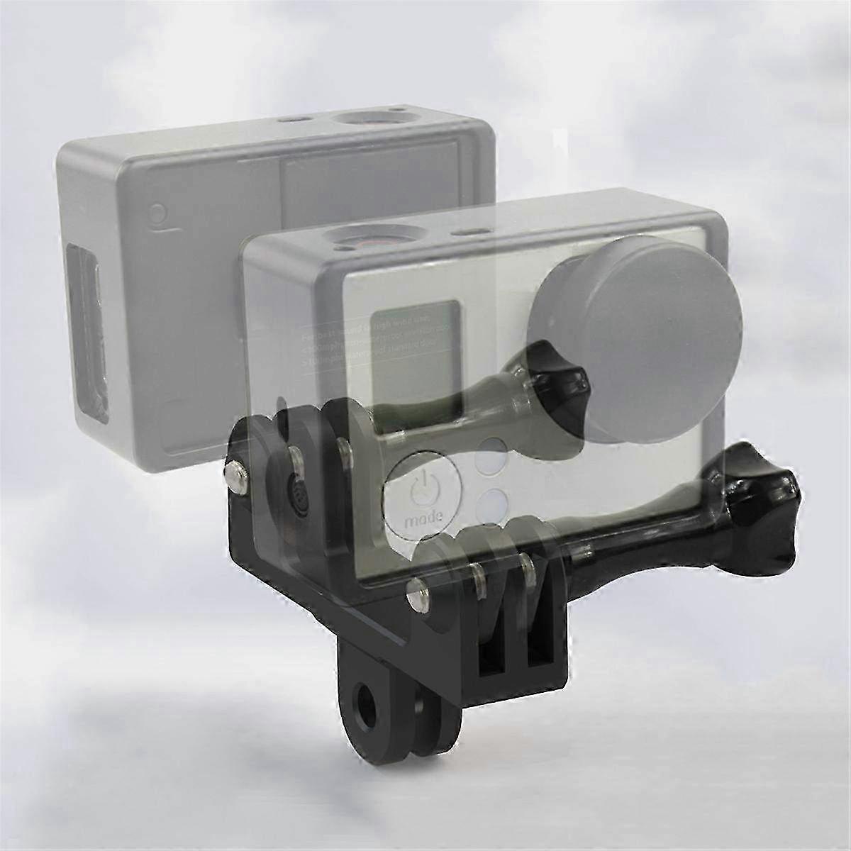 Dual Mount Bracket Camera Handle Mount Adapter for GoPro Hero 11, 10, 9 - Stable Support for Action Shots & Filming