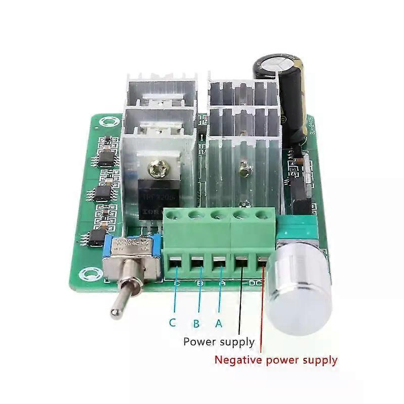 BLDC Three Phase Sensorless Brushless Motor Speed Controller Explosive DC Fan Drive DC 5-36V