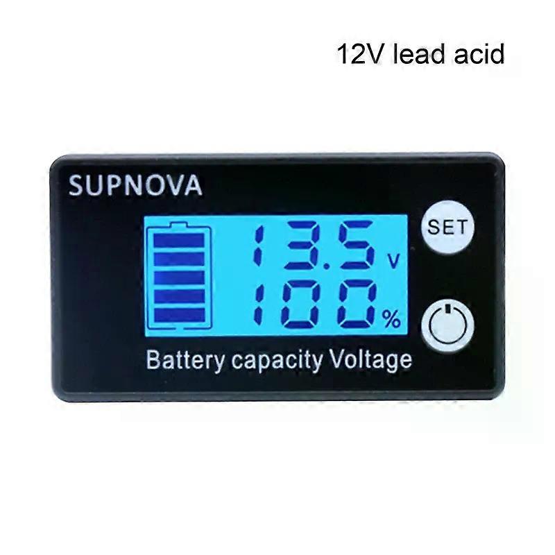 M89B Battery Voltage Meter With LCD Screen DC7-68V Acid Battery Indicator Lithium Battery Indicator For Medical Instruments