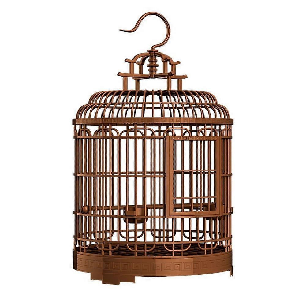 Plastic Bird Cage For Home Use Portable Easy To Clean Interactive Small Parrot And Parakeet Cage