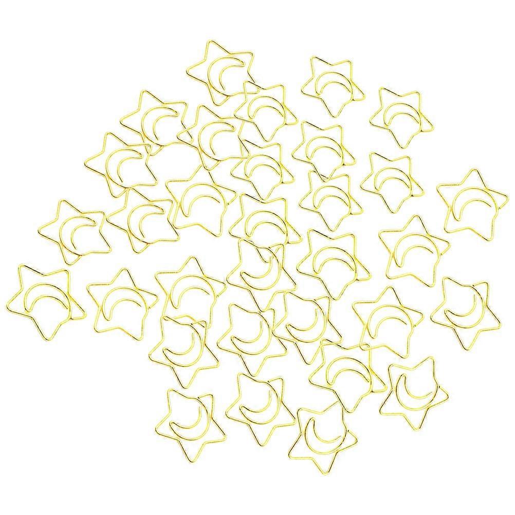 Multi-Use Paper Clips 100Pcs Craftsmanship Decorative Craft Clips Daily Life 2.5x2.5x0.1cm Note Attachment