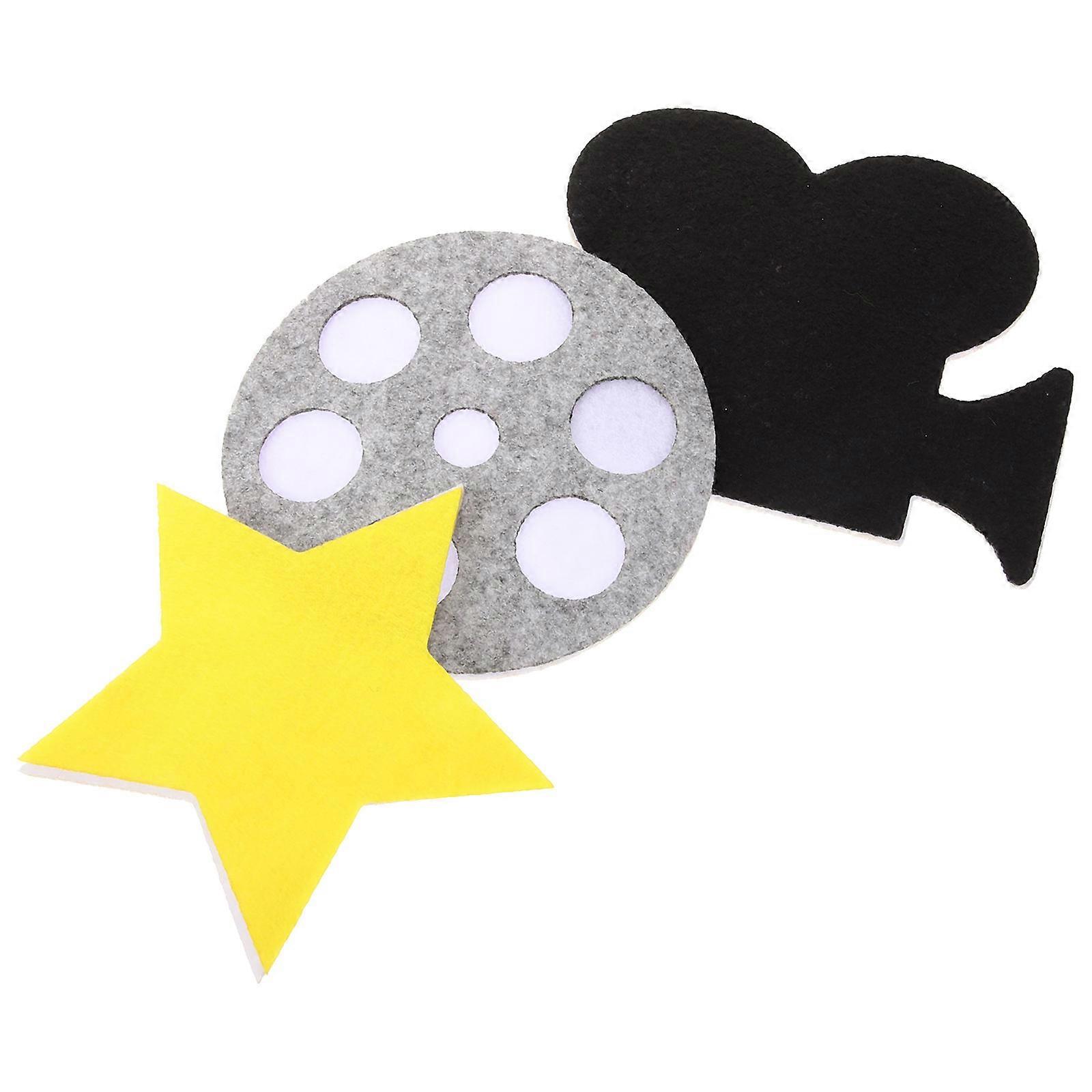 Tabletop Cartoon Cup Mats For Weddings And Birthdays Practical And Portable Design 1 Set