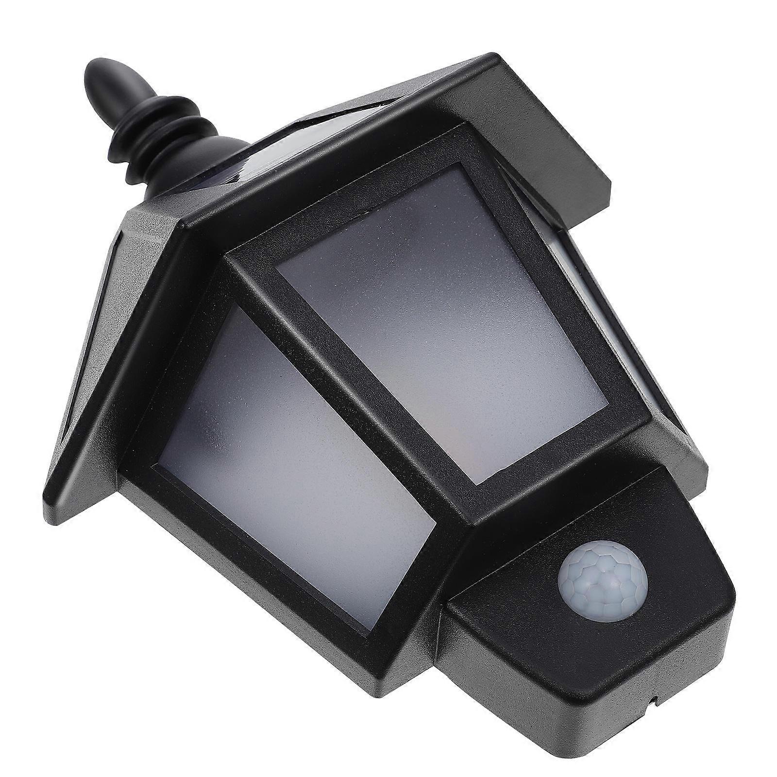 Outdoor Solar LED Wall Lamp with Human Sensing, Automatic Charging, Efficient & Durable for Garden, Patio & Corridor Lighting