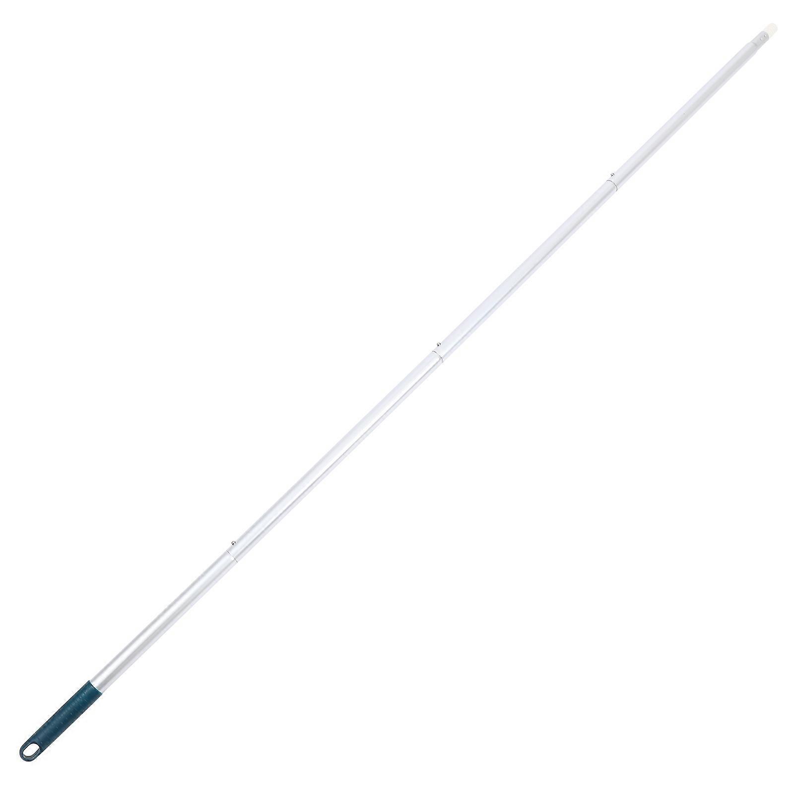 Stainless Steel Extendable Mop Handle Replacement Broom Pole for Floor Cleaning – Detachable Mop Stick Compatible with Various Broom Heads,
