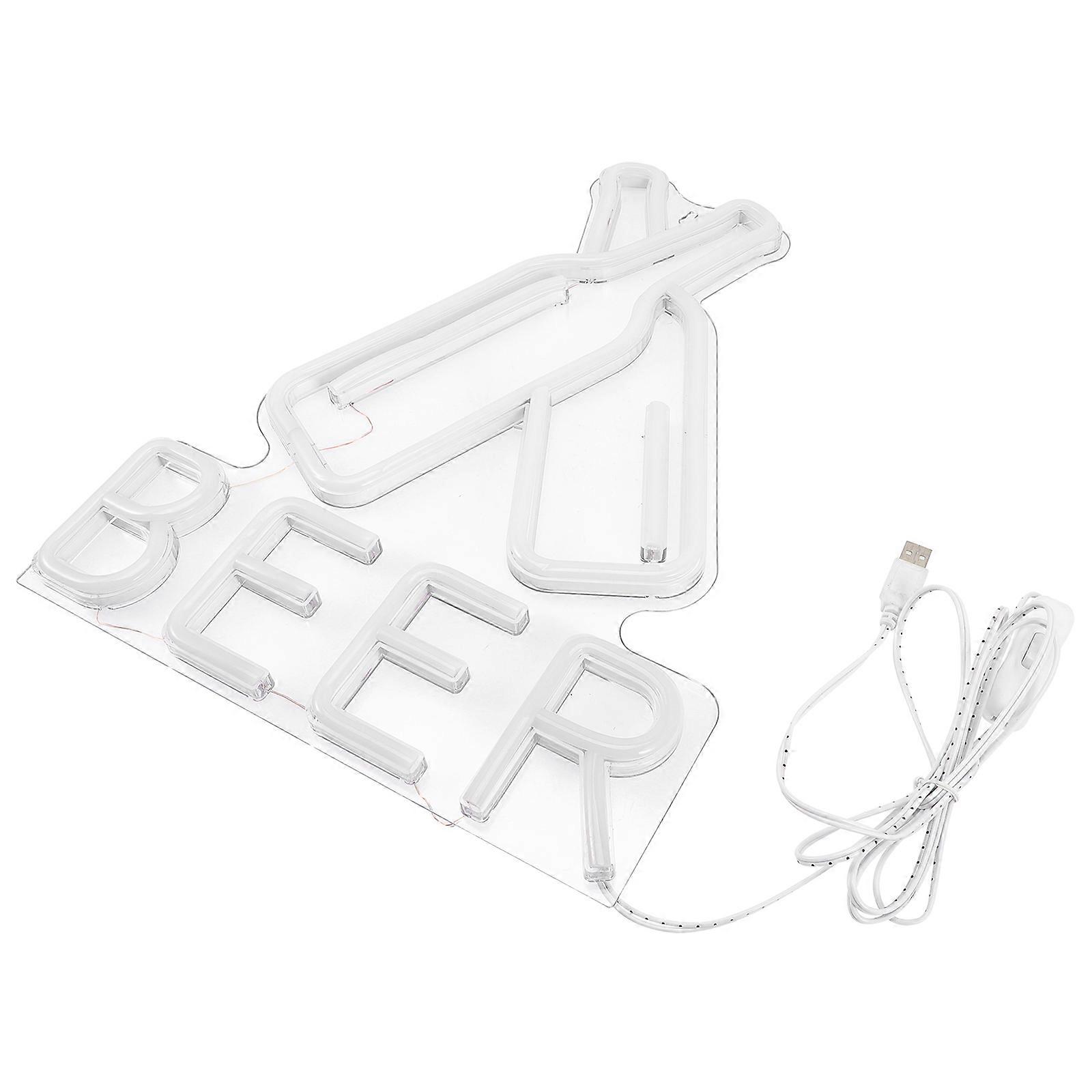 Neon Özel Tabela Bira Neon Tabela Işığı Parti Gece Kulübü Için 40x31 cm Non-1 Adet