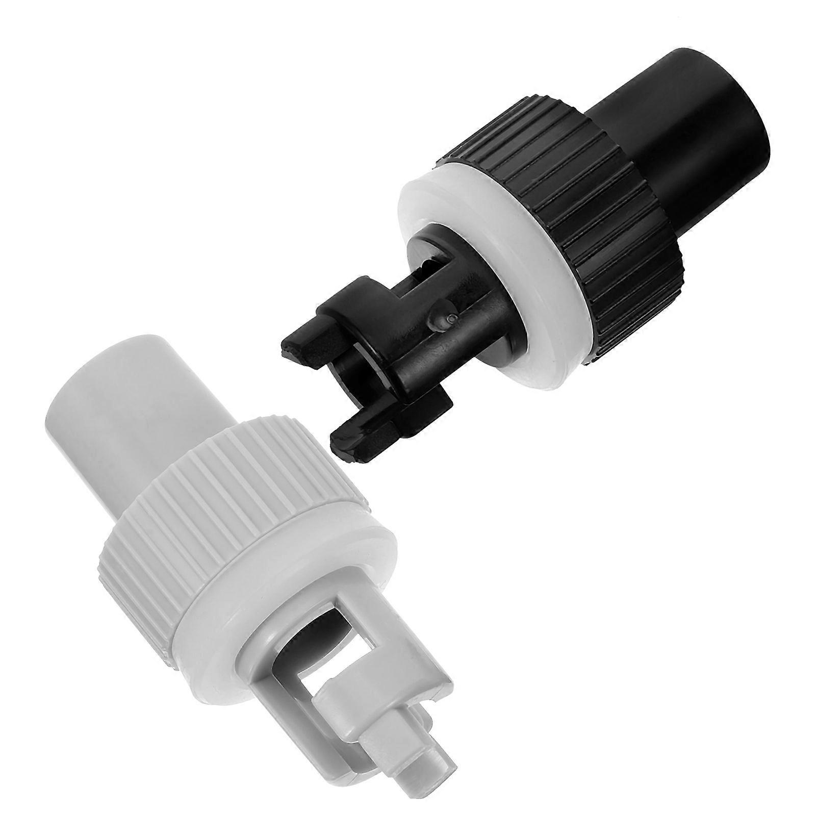 Valve Adapter For Kayaking Enthusiasts Engaging In Boating 2.6X1.2X1.2in Tight Seal 2Pcs