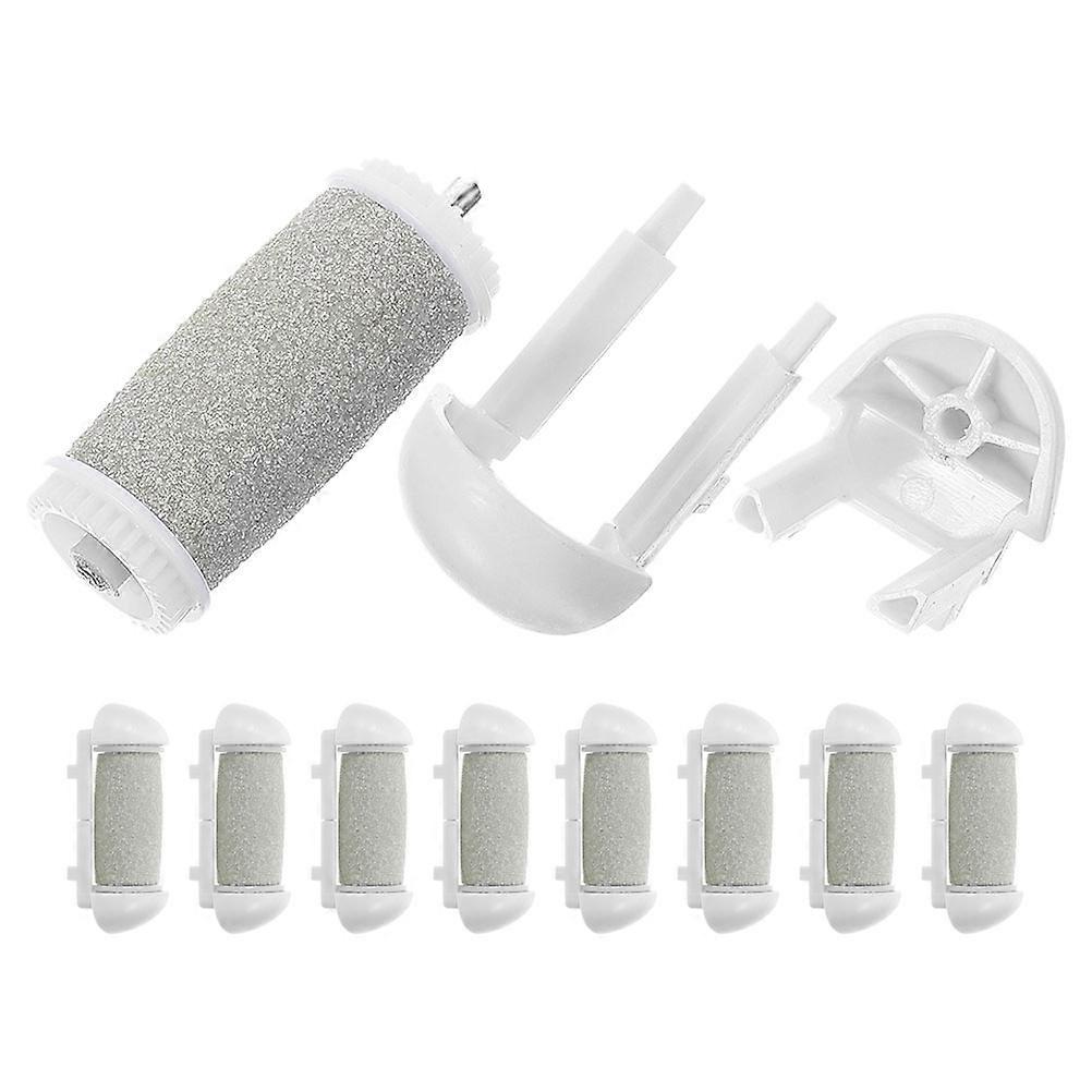 Replacement Roller Refills for Electric Foot File Pedicure Tools with Durable ABS and Material 8 Pcs