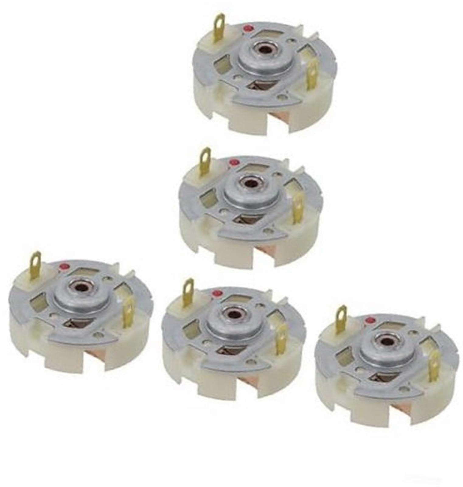 RS550 HC683LG HC685LG KV3SFN Motor Carbon Brush Holder 5PC Set, Durable and Reliable for Automotive Applications