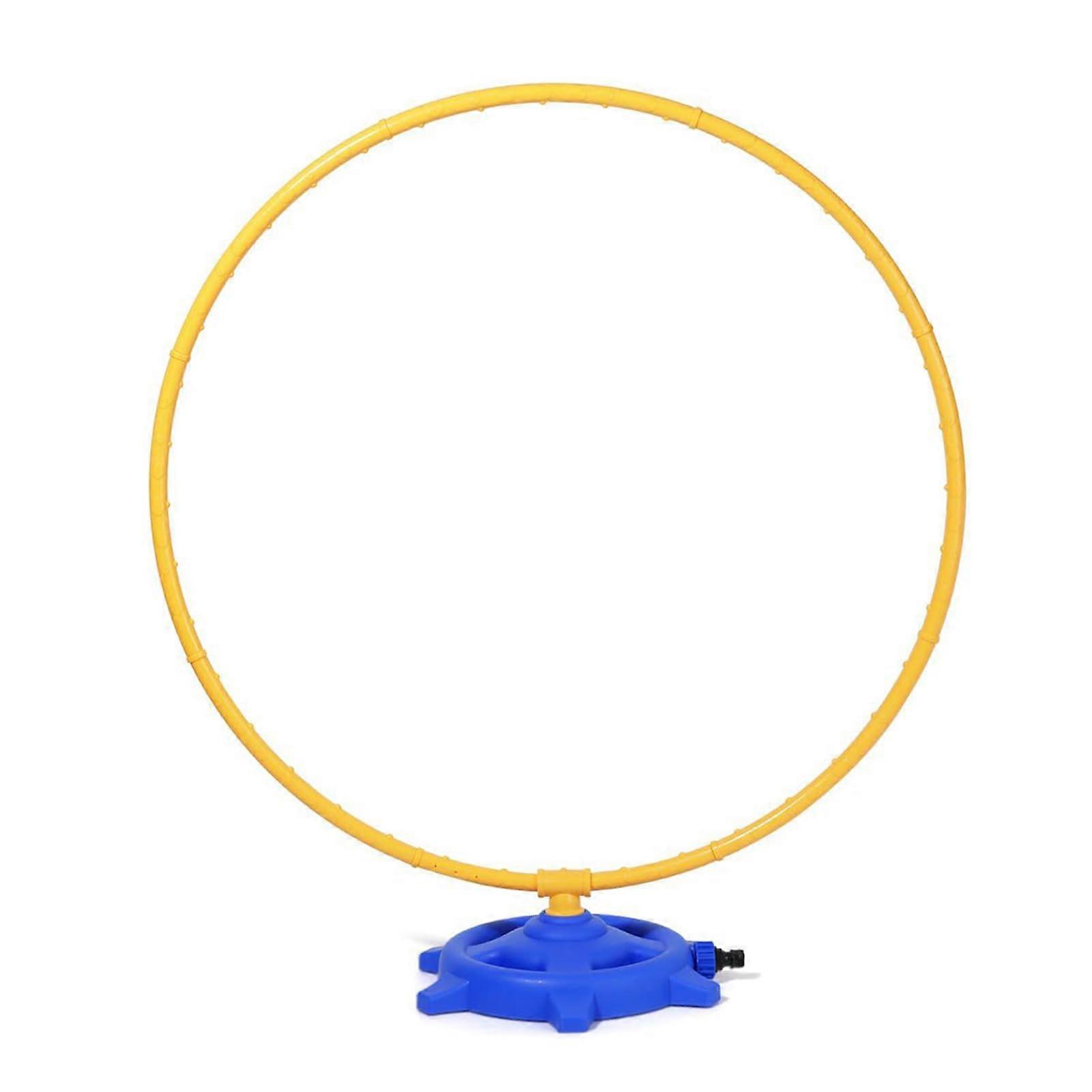 Adjustable Water Pressure Sprinkler Toy for Toddlers with 46 Rotating Spray Nozzles for Summer Backyard Fun