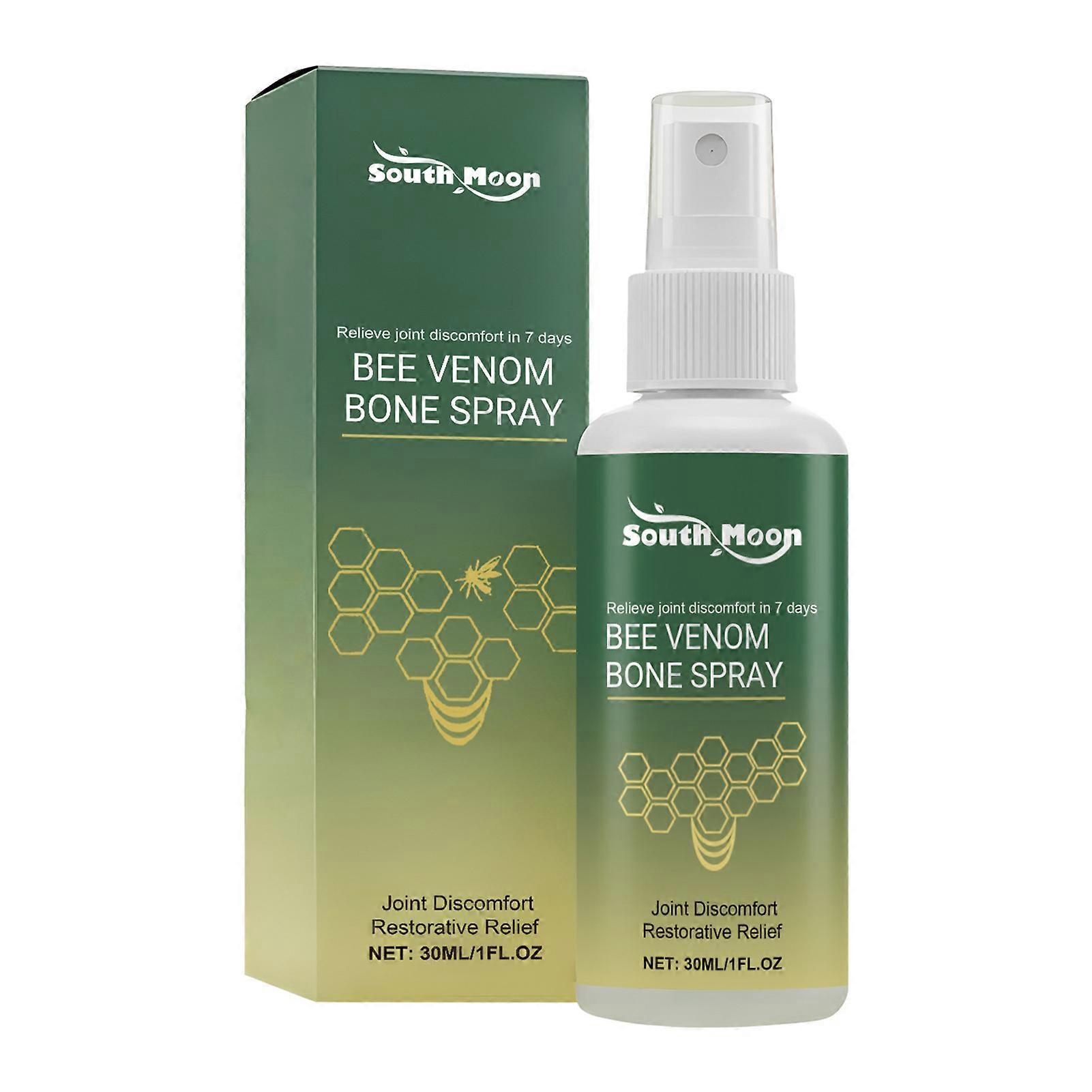 Bee-Venom Bone Joint Revives Spray Relieve Pain Relieve Stiffness Massage Liquid for Home Travel