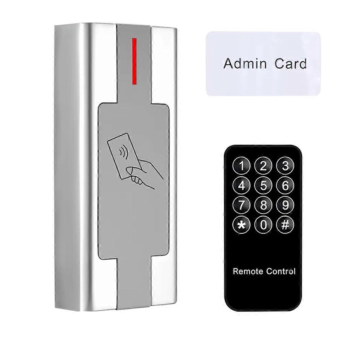 Metal Keypad Waterproof 3000User RFID Card Reader Wiegand Controler for Outdoor Access Control Syst