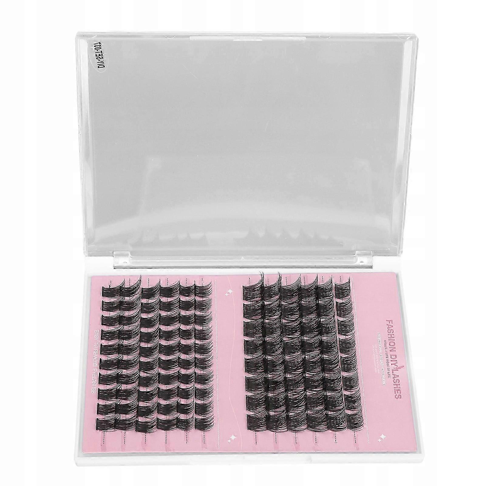 False Eyelashes Strip Set 8-16 Mm Soft