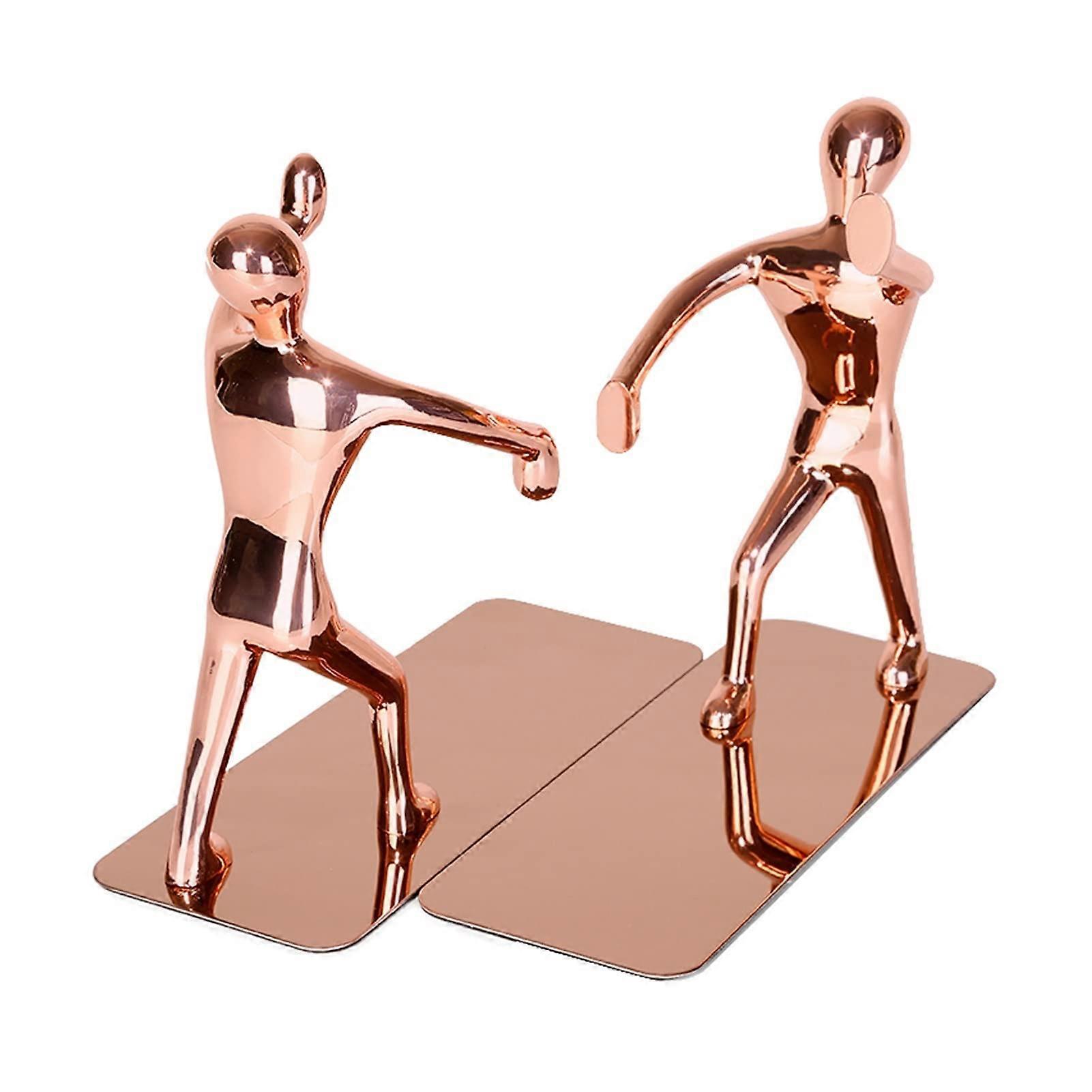 Buchstütze, Decorative Book Supports, Robust Zinc Alloy Bookends, Shelf Stoppers For Bookshelves