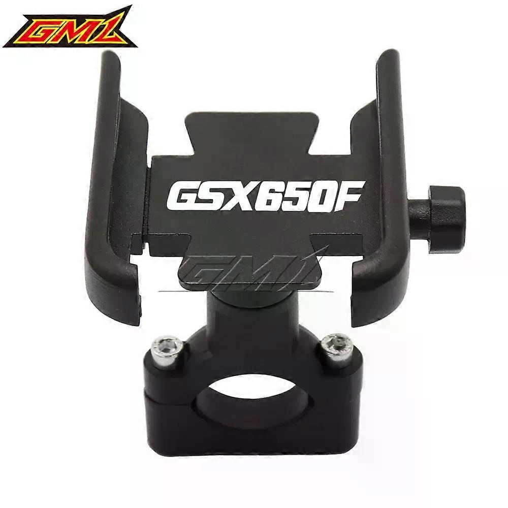 For GSX650F GSX 650F GSX650 F Universal Motorcycle Rearview Mirror handlebar Mobile Phone Holder GPS Stand Bracket Navigation
