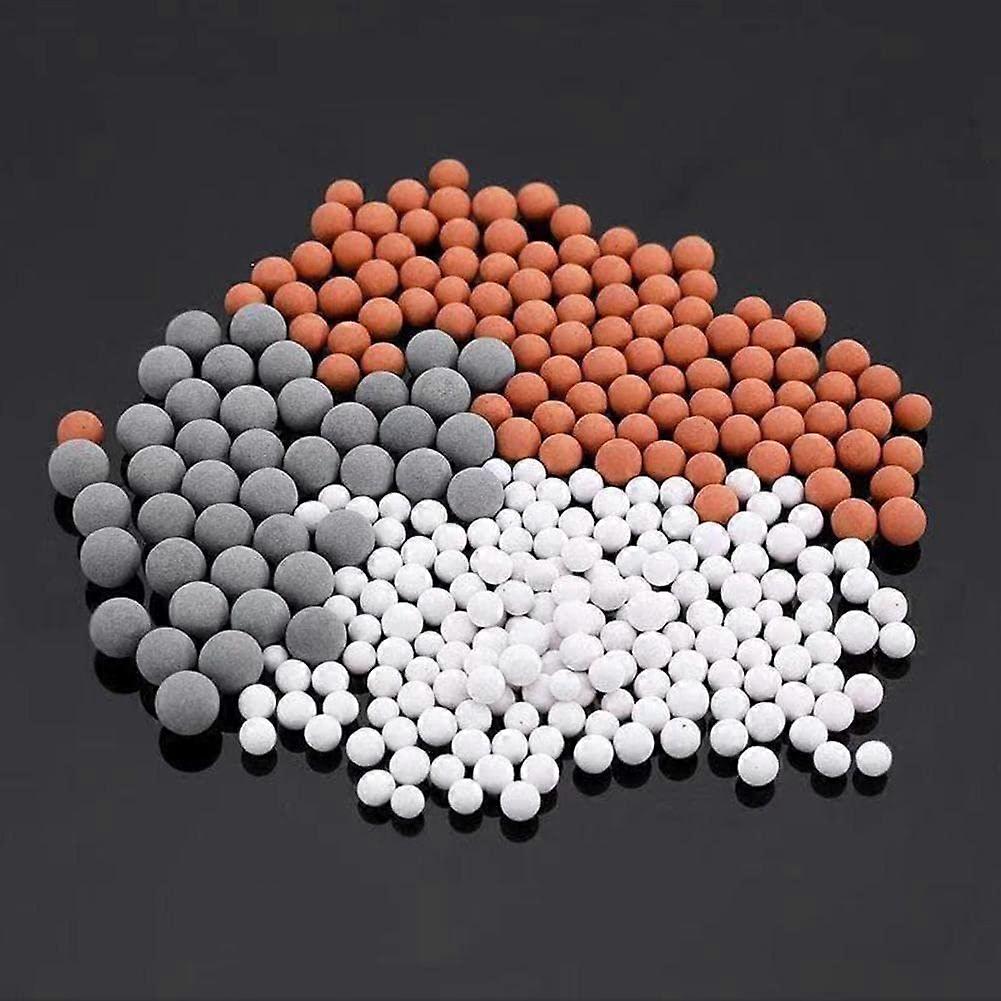 Shower Head Filter Replacement Beads for Universal Compatibility, Ceramic Mineral Balls, Negative Ion Purification T5Q0