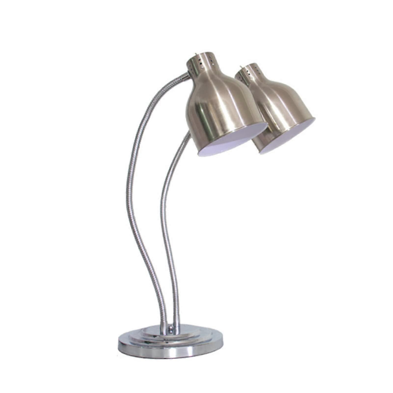 Food Warming Lamp 250W, Adjustable Angle Commercial Food Warmer with Metal Chandelier, Buffet Server Heat Lamp
