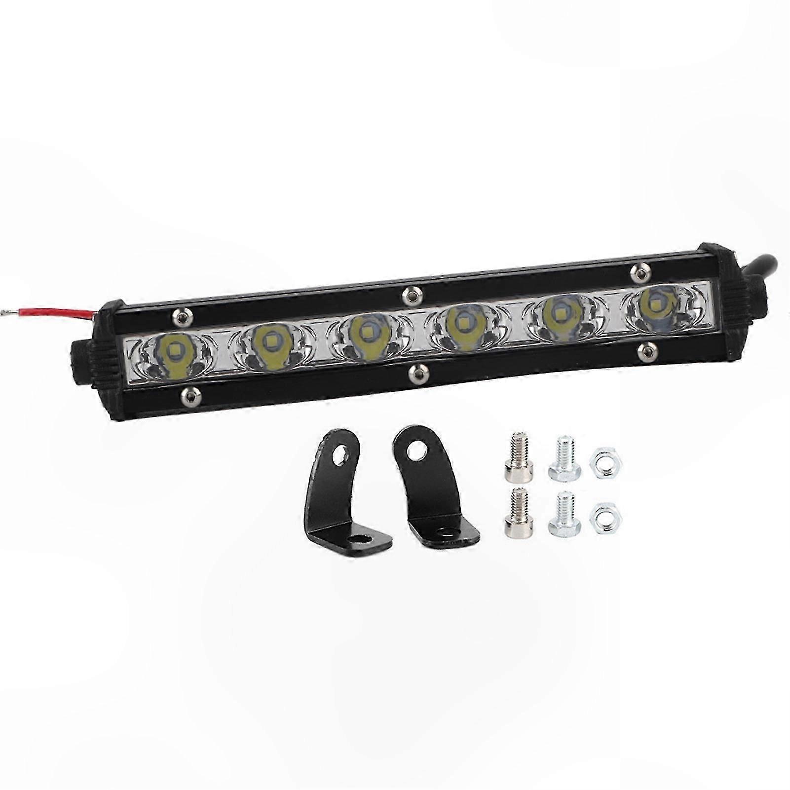6000K 18W Ultra Slim LED Work Light Bar for Offroad and Auto Use IP67 Waterproof
